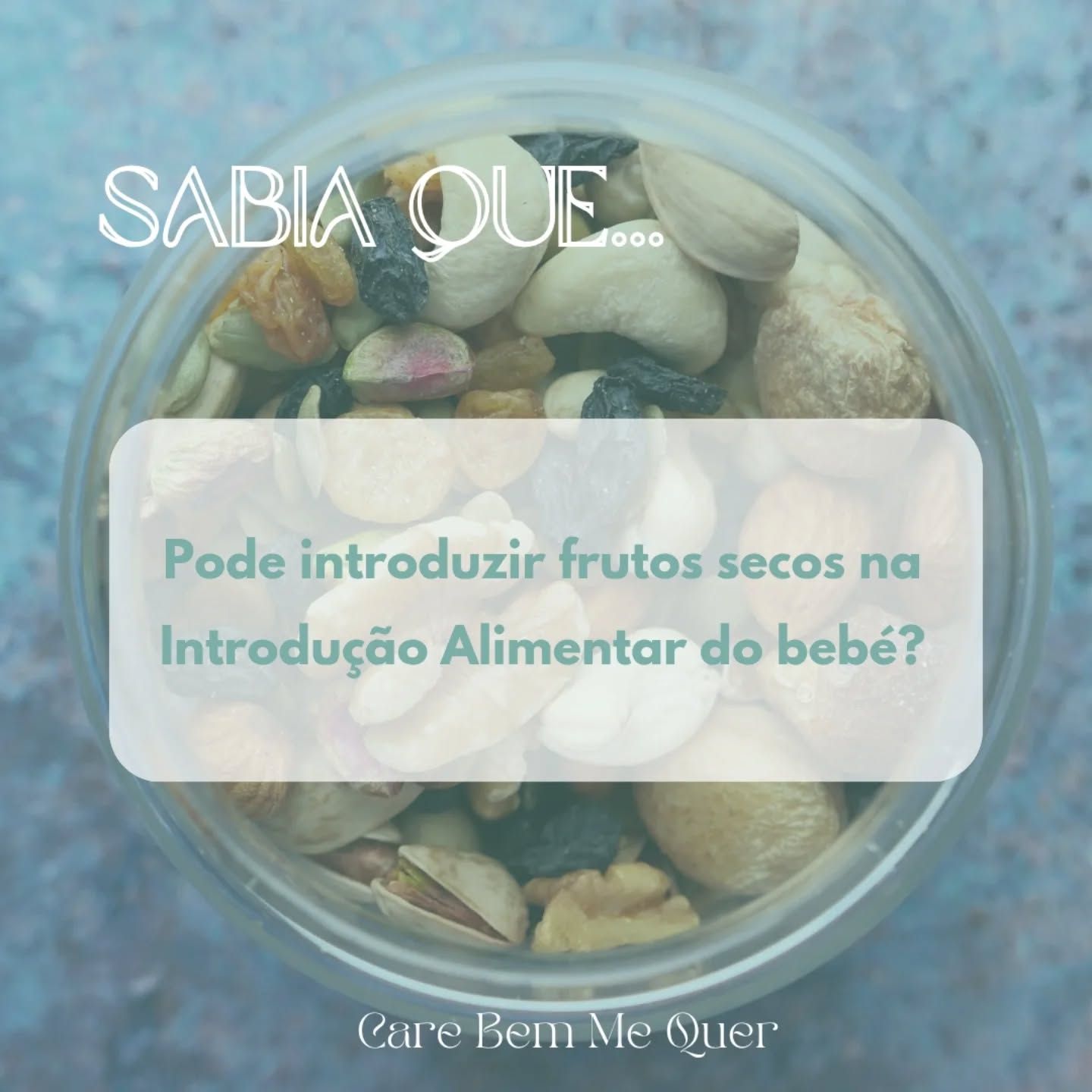 Frutos secos na alimentação do bebé: sim ou não? — foto 1 de 5