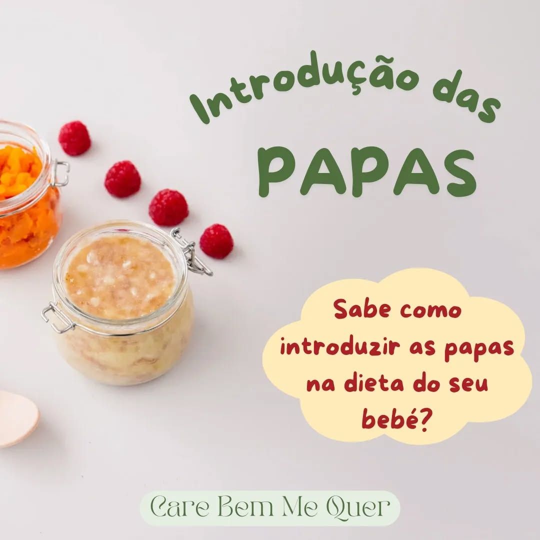 Em 2019 a OMS alertou a população quanto às papas: “Os bebés até aos três ano...